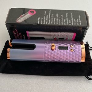 Cordless automatic curler